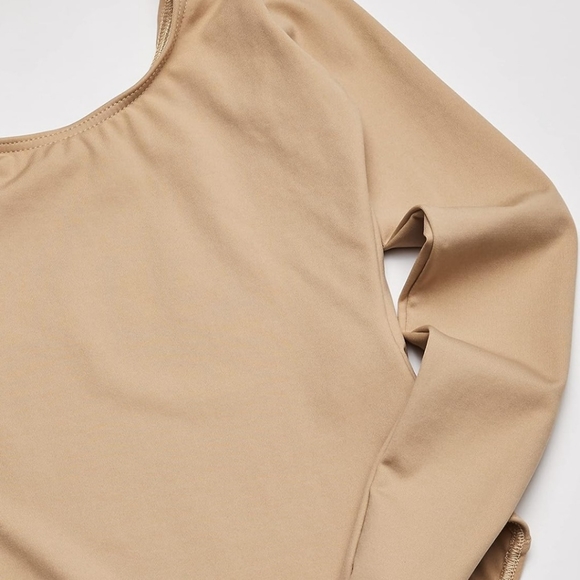 NWOT Girls Long Sleeve Bodysuit Leotards Ballet Dance Gymnastics Outfit - Picture 6 of 8